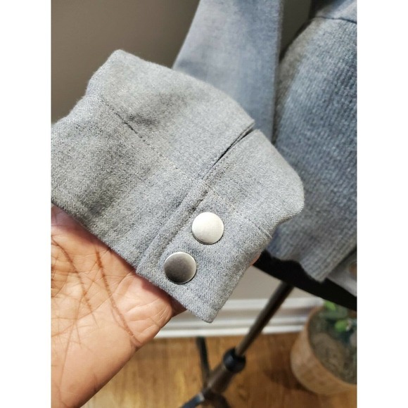 Liz Claiborne Women's Gray Polyester Collared Long Sleeve Casual Jacket 12 - Picture 5 of 12
